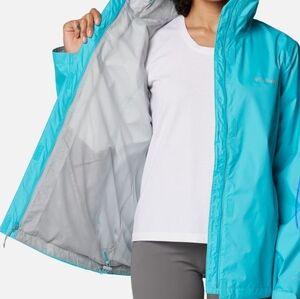 Arcadia II rain jacket lightweight,drawcord Waterproof, Hiking,running OMNI-TECH